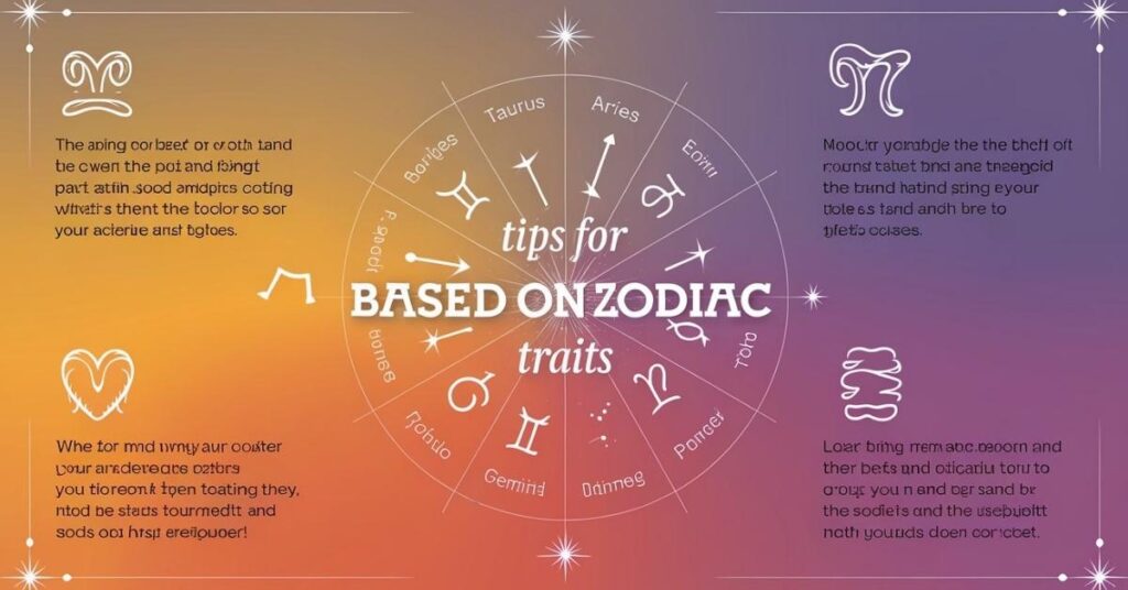 Tips for Dating Based on Zodiac Traits