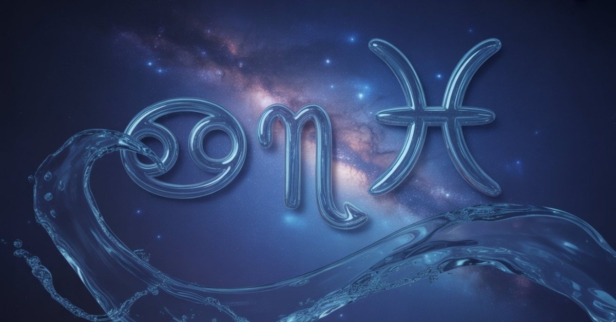 Water signs in astrology